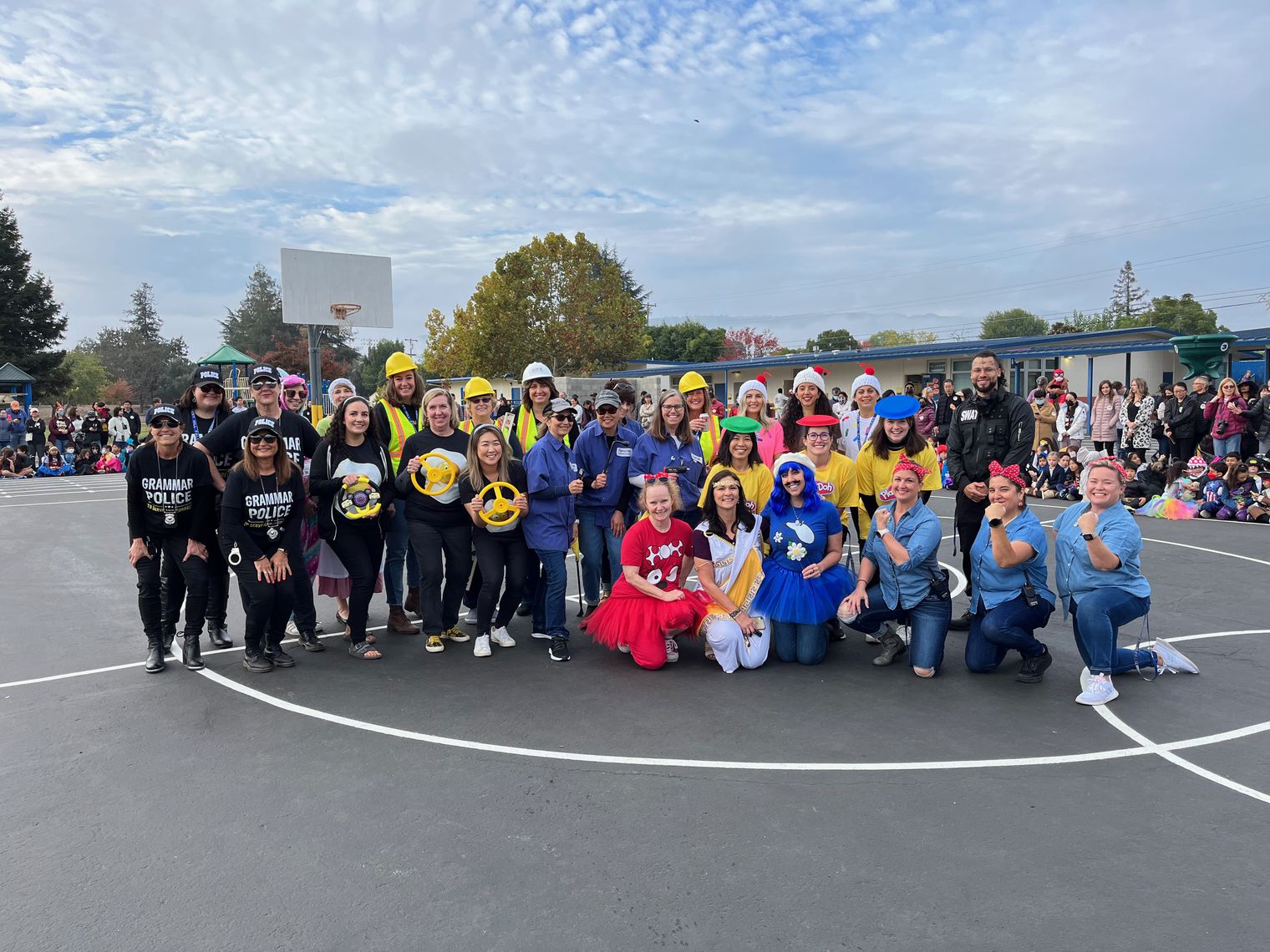Staff Halloween photo