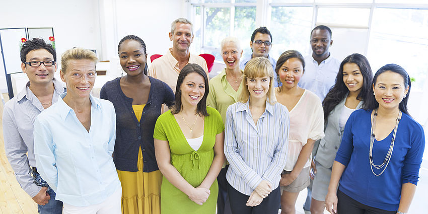 group of parents standing together