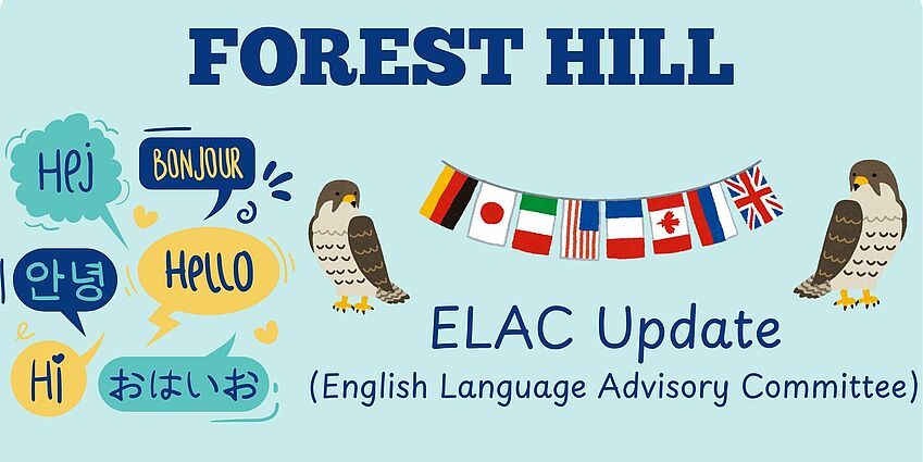 Graphic stating ELAC Update