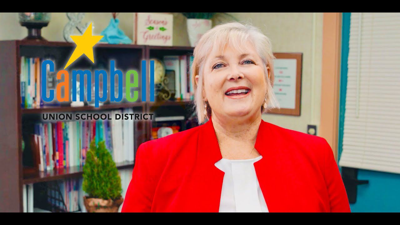 video link-photo of superintendent and district logo