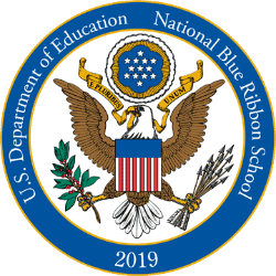 Blue Ribbon School Logo for 2019